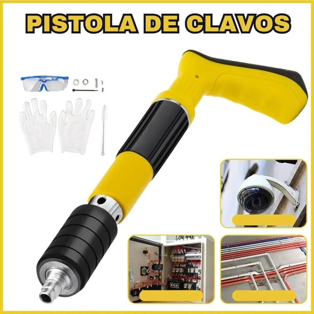 Pistola de Clavos de Acero