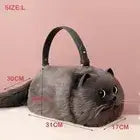 Bolso con forma de gato