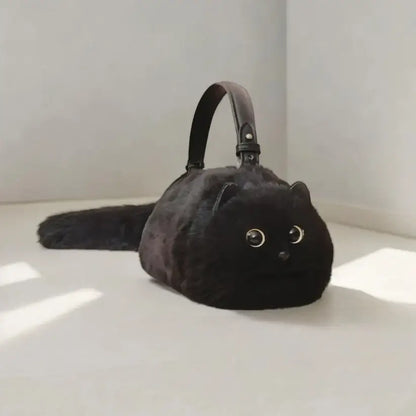 Bolso con forma de gato